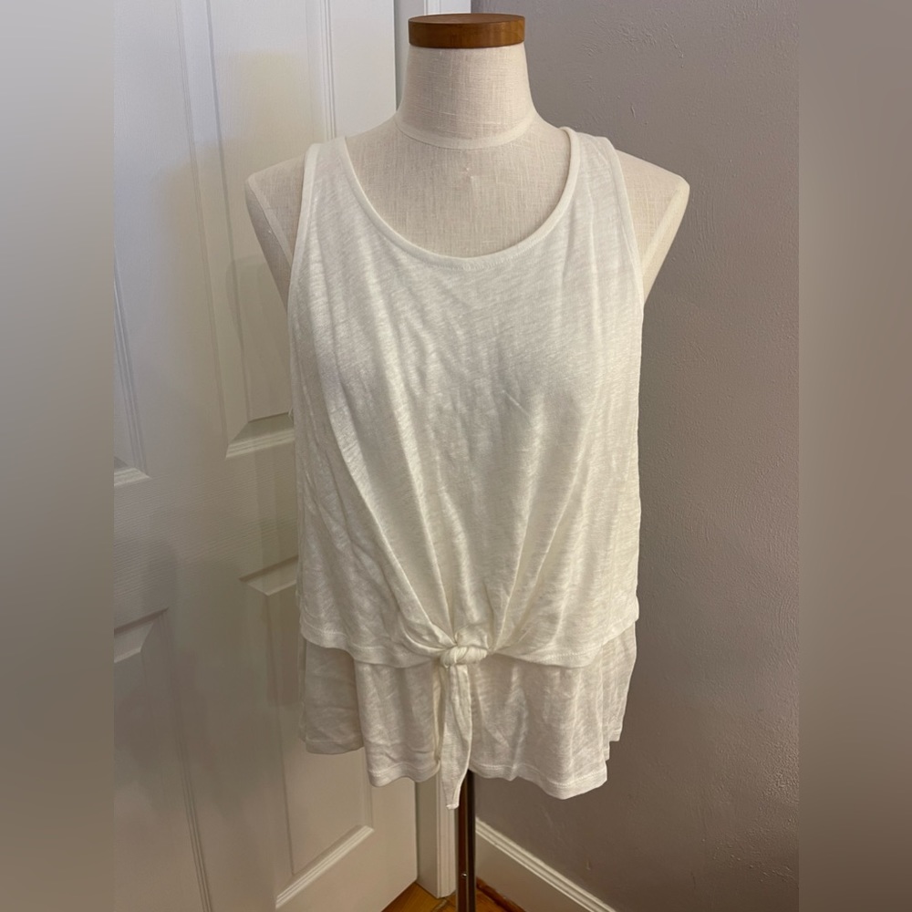 Sweaty Betty linen tank Small